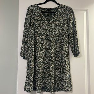 Floral Madewell Babydoll Dress